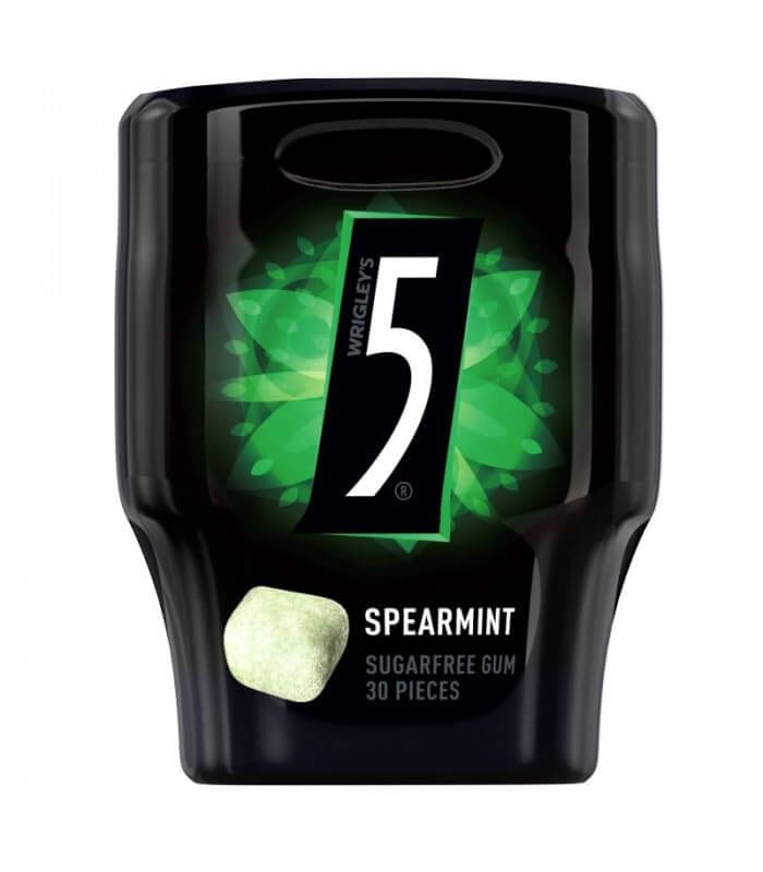 5 Gum Spearmint 61.8G